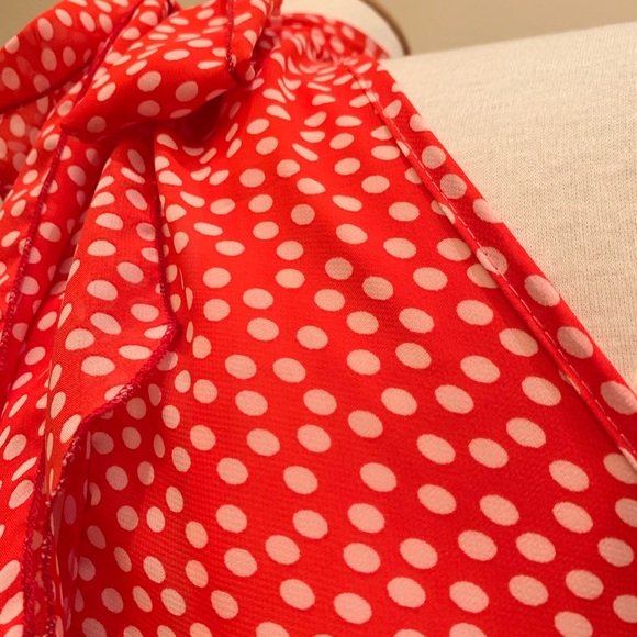 Polka Dot Halter Dress - Picture 3 of 3